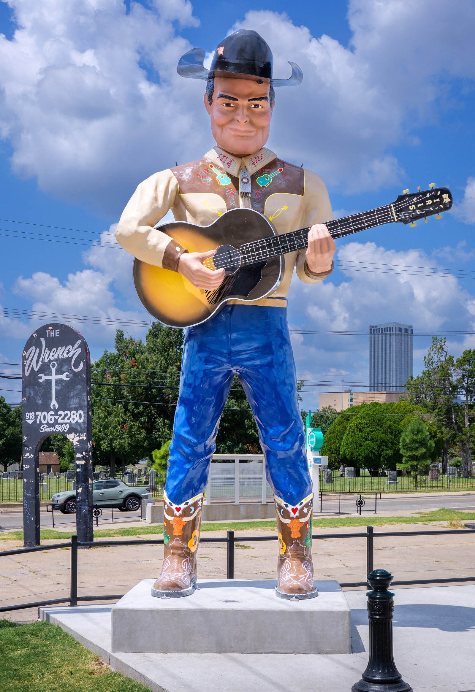 Buck's Vintage Cowboy Bob Route 66 Roadside Attraction Campaign