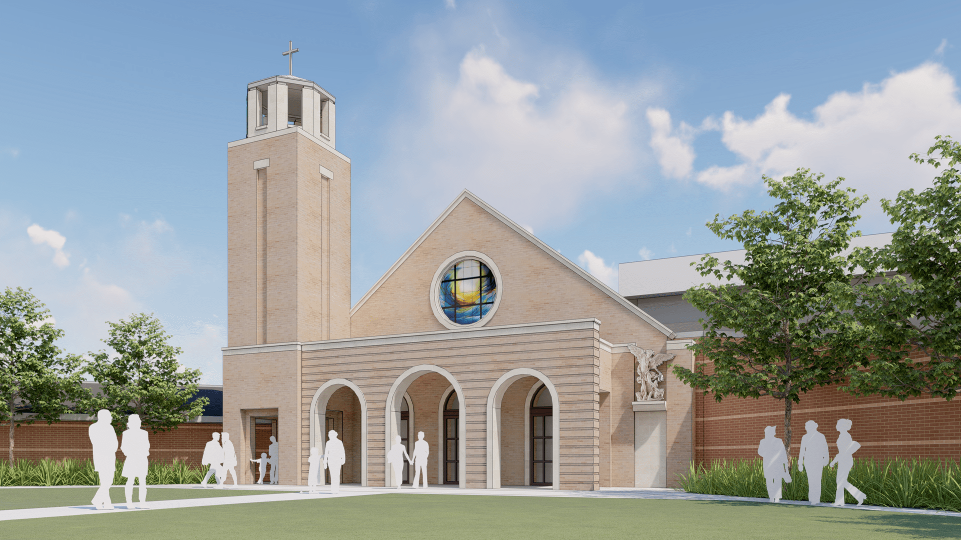 st Mikes-brick fundraiser
